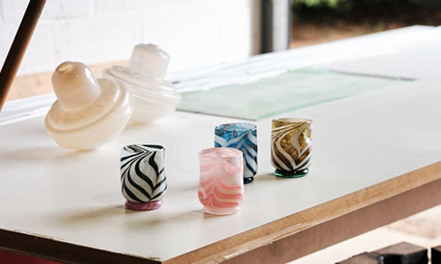 Fashion designer turned ceramicist Henry Holland debuts glassware collection